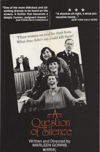 poster of A Question of Silence