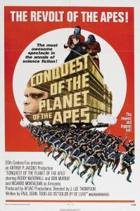 poster of Conquest of the Planet of the Apes