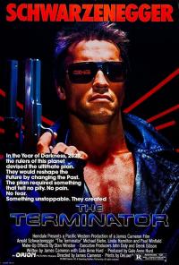 poster of The Terminator (Regrade+LaserDisc Mono)
