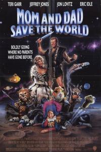 poster of Mom and Dad Save the World
