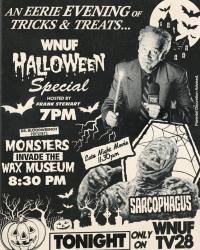 poster of WNUF Halloween Special